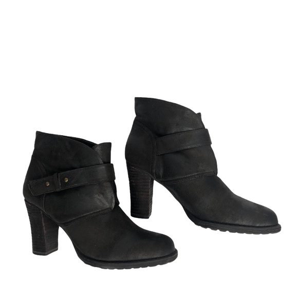 Crown Vintage Brown Ankle Boots Size 8.5 - Picture 2 of 10